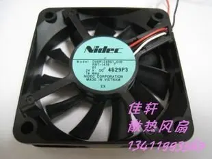 Good Quality Original NIDEC Cooling fan 6CM 6015 24V 0.14A D06R-24SS1 01B Three-wire Cooling Fan
Good Quality Original NIDEC Cooling fan 6CM 6015 24V 0.14A D06R-24SS1 01B Three-wire Cooling Fan
