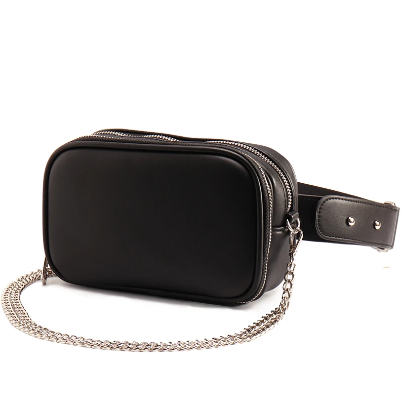 New Waist Bags for Women Zipper Phone Purse Shoulder Bag Pu Leather Chains Fanny pack Ladies Shopping Bolsa Travel Waist Packs
New Waist Bags for Women Zipper Phone Purse Shoulder Bag Pu Leather Chains Fanny pack Ladies Shopping Bolsa Travel Waist Packs