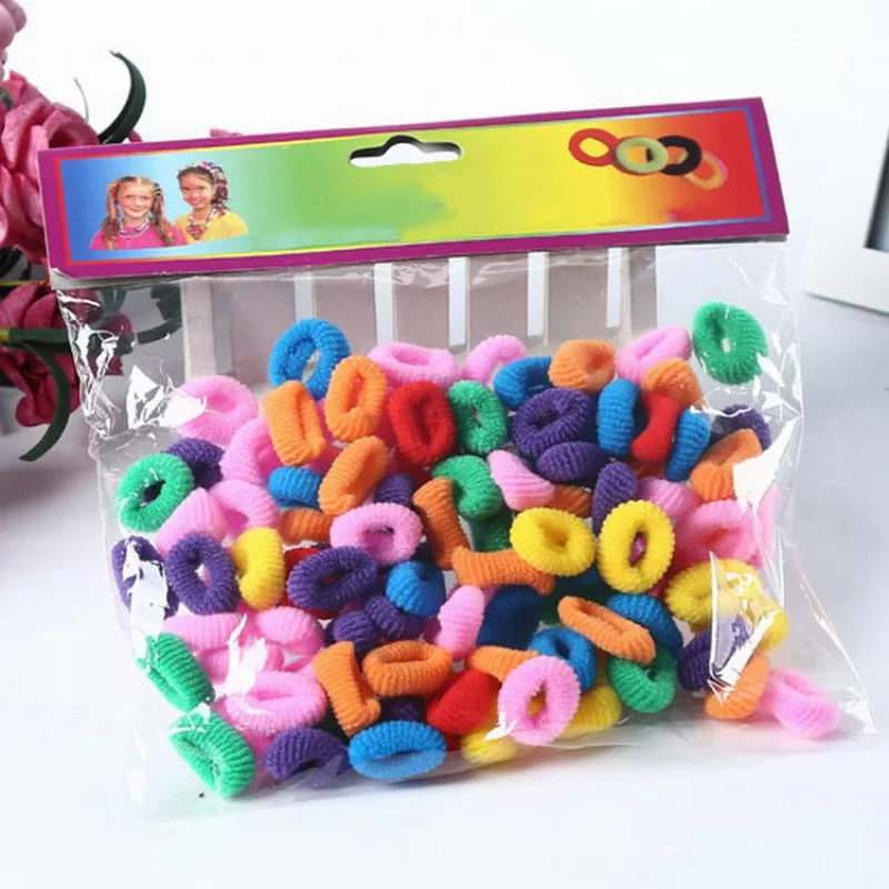 Toys 100PCS A Set New Candy-colored Elastic Baby Girl's Hair Ring Children Adult Mixed Color Hairband
Toys 100PCS A Set New Candy-colored Elastic Baby Girl's Hair Ring Children Adult Mixed Color Hairband