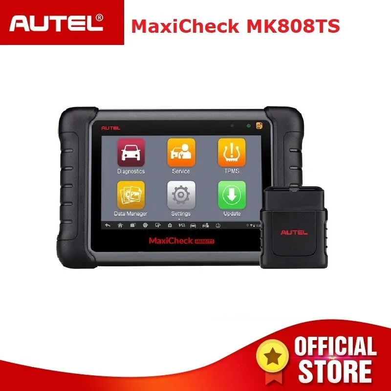 Autel MaxiCheck MK808TS OBD2 TPMS Diagnostic Tool Scanner Automotive OBDII Code Reader Key Programming MX Sensor IMMO DPF Mk808
Autel MaxiCheck MK808TS OBD2 TPMS Diagnostic Tool Scanner Automotive OBDII Code Reader Key Programming MX Sensor IMMO DPF Mk808
