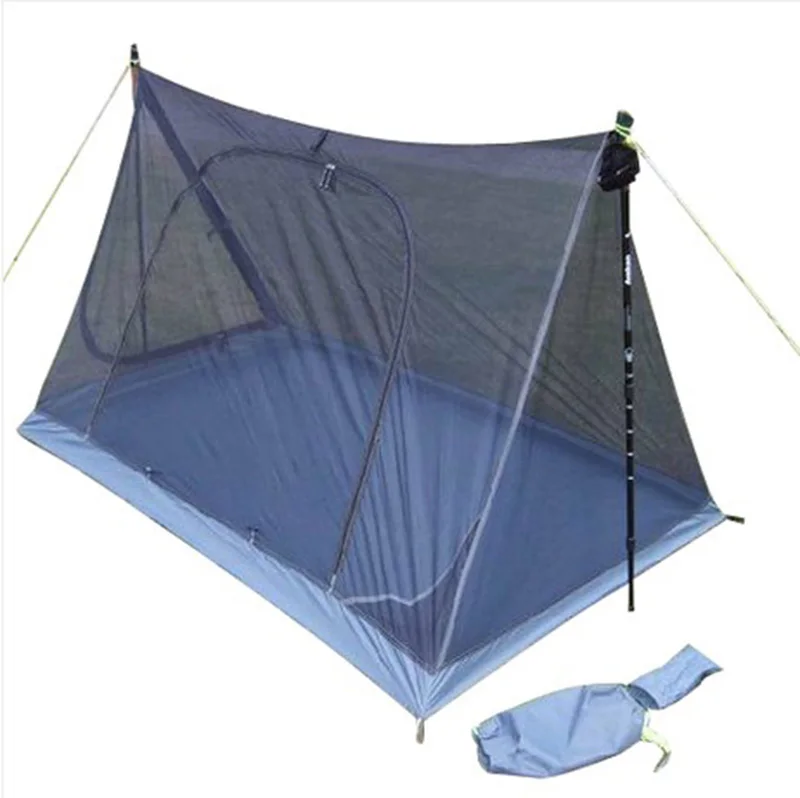 Double Door Outdoor Two Person Gauze Mosquito Net Folding Durable Camping Tent with Waterproof Bottom
Double Door Outdoor Two Person Gauze Mosquito Net Folding Durable Camping Tent with Waterproof Bottom