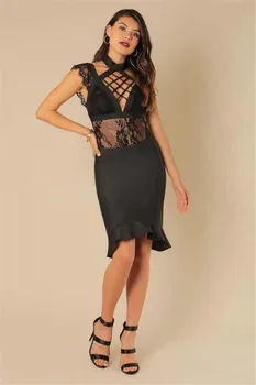 2019 Mermaid Dress Sexy Celebrity Backless Print Lace Hollow Out Women Halter Night Club Sleeveless Body con Dresses Wholesale
2019 Mermaid Dress Sexy Celebrity Backless Print Lace Hollow Out Women Halter Night Club Sleeveless Body con Dresses Wholesale