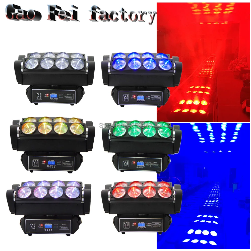 8 eye spider moving head light 8x12W RGBW led beam moving head stage light (6pcs/lot)
8 eye spider moving head light 8x12W RGBW led beam moving head stage light (6pcs/lot)