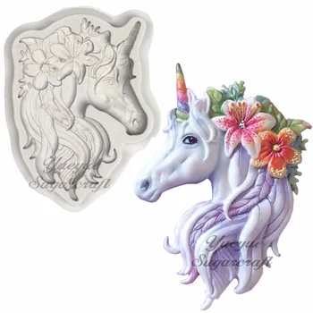 Yueyue Sugarcraft Unicorn silicone cake mold fondant mold cake decorating tools chocolate gumpaste mould rubber mould
Yueyue Sugarcraft Unicorn silicone cake mold fondant mold cake decorating tools chocolate gumpaste mould rubber mould