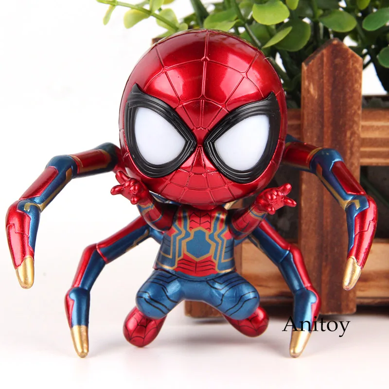 Avengers Infinity War Iron Spider Spiderman Figure PVC Marvel Legends Spider-man Figurines Collection Toys for Boys with Light
Avengers Infinity War Iron Spider Spiderman Figure PVC Marvel Legends Spider-man Figurines Collection Toys for Boys with Light