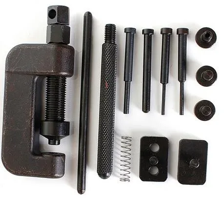 Motorcycle Chain Splitter Breaker Motorbike Riveting Tool Heavy Duty Link O-ring2