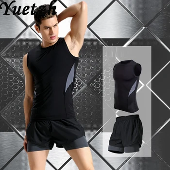 New Men quick try sport running wear outdoor sportswear gym fitness suit Russian USA tracksuit climbing hiking wear suit
New Men quick try sport running wear outdoor sportswear gym fitness suit Russian USA tracksuit climbing hiking wear suit