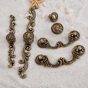 Vintage 2PCS European Retro Kitchen Cabinet Door Handles Cupboard Wardrobe Dresser Drawer Cabinet Pulls Handles and Knobs 
Vintage 2PCS European Retro Kitchen Cabinet Door Handles Cupboard Wardrobe Dresser Drawer Cabinet Pulls Handles and Knobs