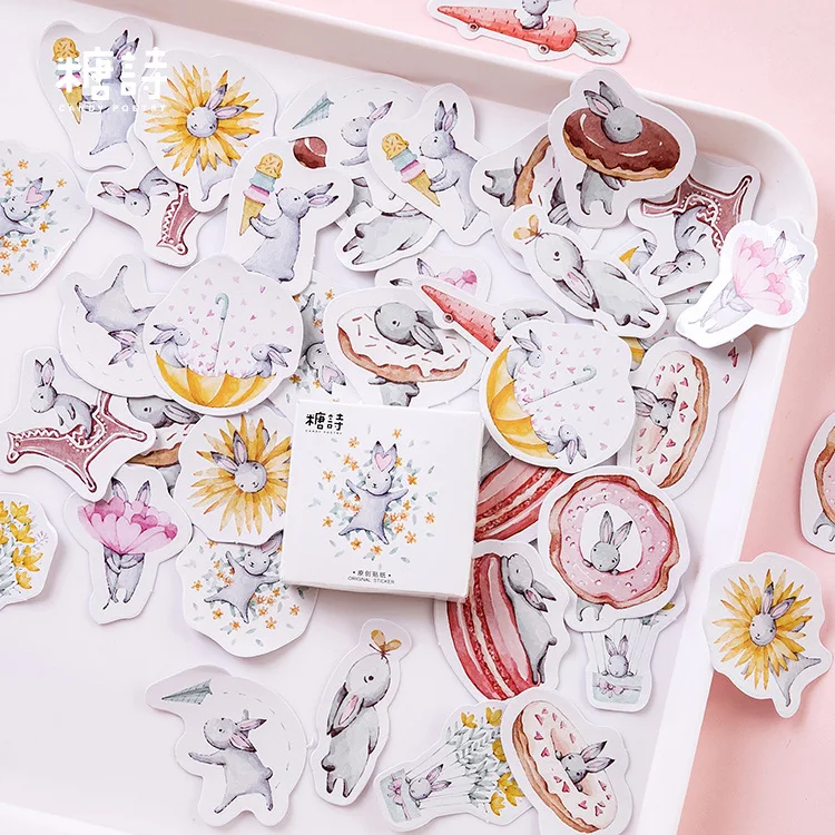 AAGU 45PCS/Lot Decorative Kawaii Rabbit Stickers Japanese/Custom/Stationery Stickers Scrapbooking Christmas/Halloween Sticker
AAGU 45PCS/Lot Decorative Kawaii Rabbit Stickers Japanese/Custom/Stationery Stickers Scrapbooking Christmas/Halloween Sticker
