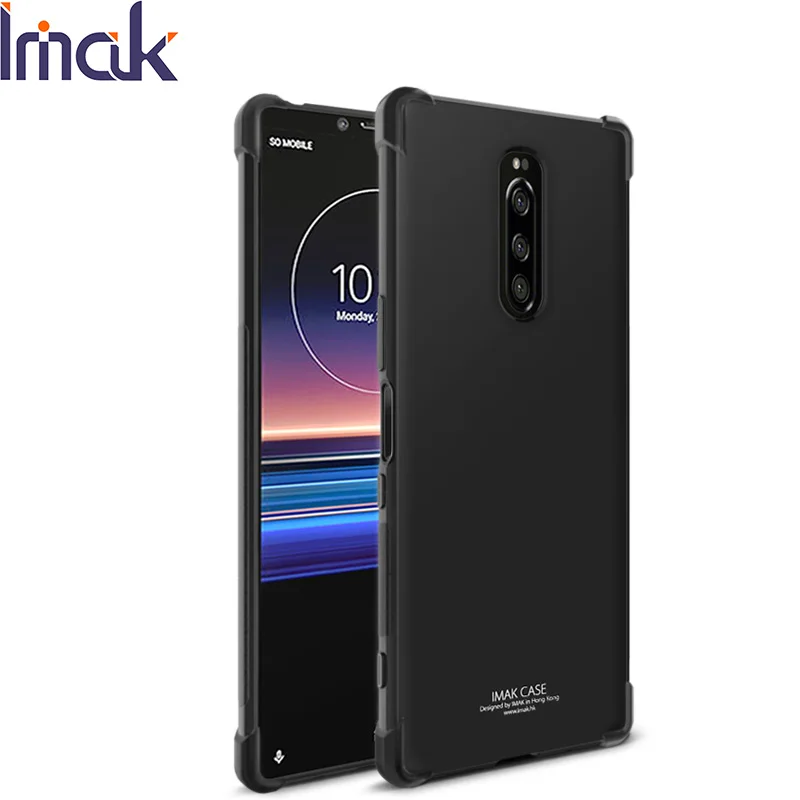 Imak silicone Soft Airbags Case for Sony Xperia 10 Shockproof Back cover for Sony Xperia 10/10 plus/1 Xperia 10 Funda+Free film
Imak silicone Soft Airbags Case for Sony Xperia 10 Shockproof Back cover for Sony Xperia 10/10 plus/1 Xperia 10 Funda+Free film