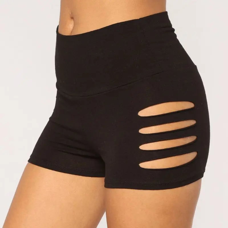 Womens High Waist Fitness Sports Shorts Side Hollow Out Hole Running Gym Shorts Solid Color Stretchy Workout Beachwear
Womens High Waist Fitness Sports Shorts Side Hollow Out Hole Running Gym Shorts Solid Color Stretchy Workout Beachwear