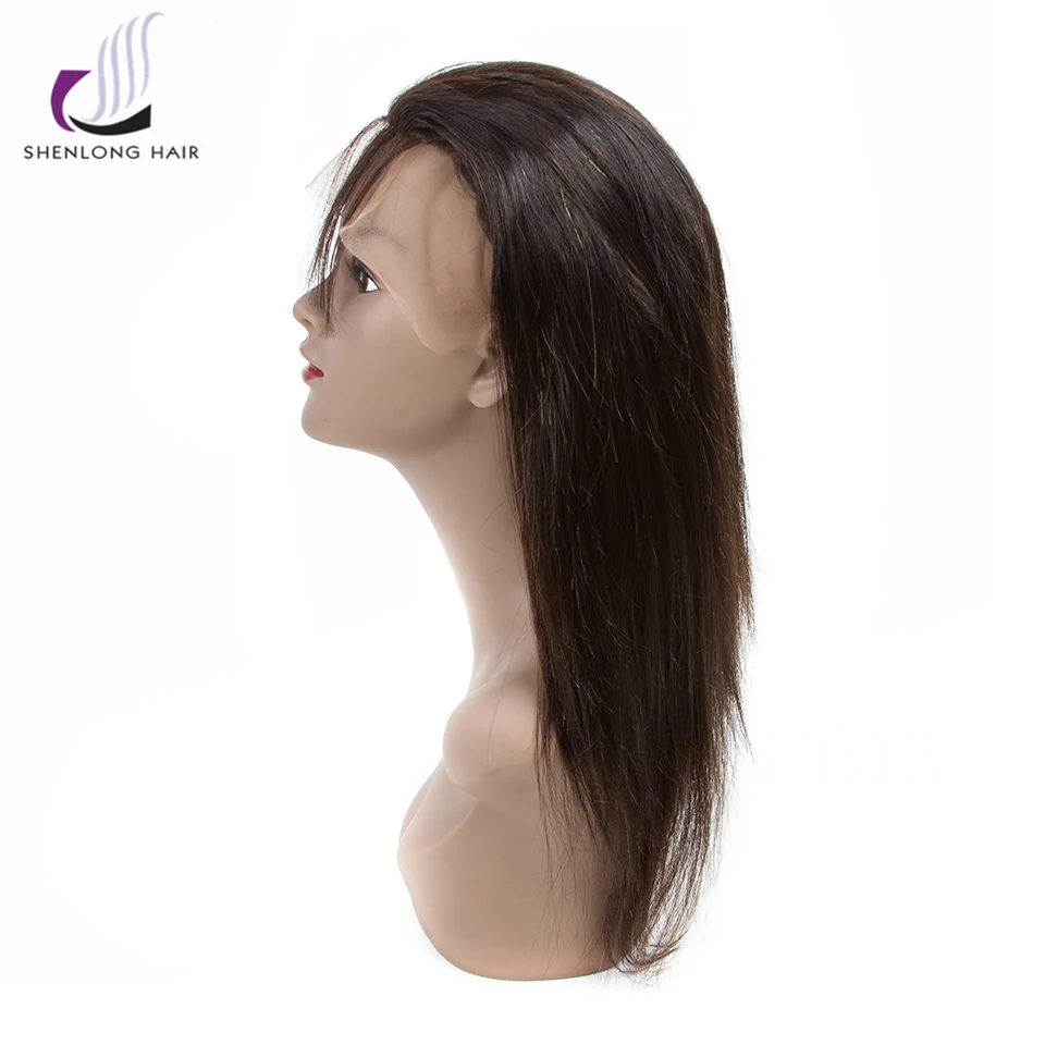 SHENLONG HAIR Brazilian Straight Hair 360 Lace Frontal Closure 12-20 Inch Natural Color Non Remy 100% Human Hair Free Part
SHENLONG HAIR Brazilian Straight Hair 360 Lace Frontal Closure 12-20 Inch Natural Color Non Remy 100% Human Hair Free Part