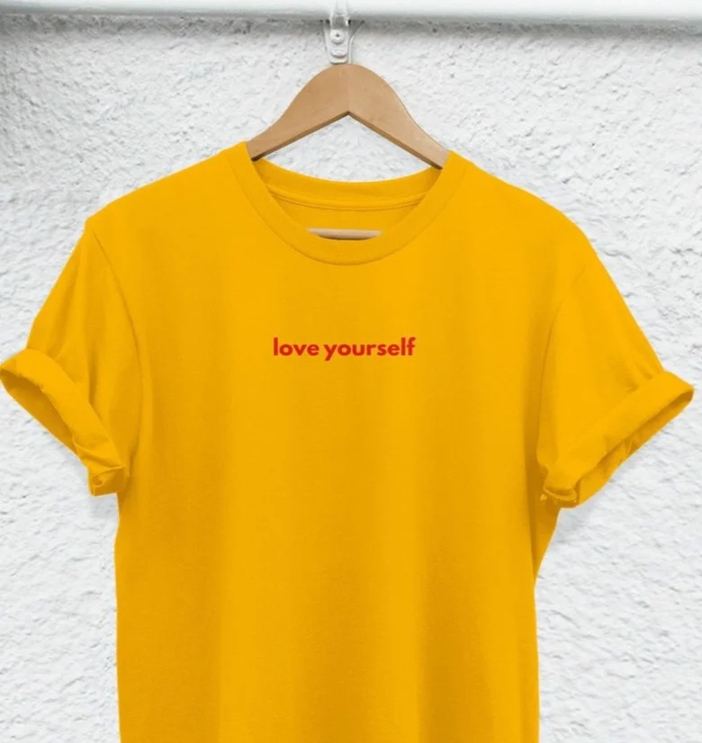 hahayule-JBH 1pcs Love Yourself Shirt Tshirt Self Love Shirt Korea Fashion Shirt Positivity T-Shirt Body More Self Love Shirt
hahayule-JBH 1pcs Love Yourself Shirt Tshirt Self Love Shirt Korea Fashion Shirt Positivity T-Shirt Body More Self Love Shirt