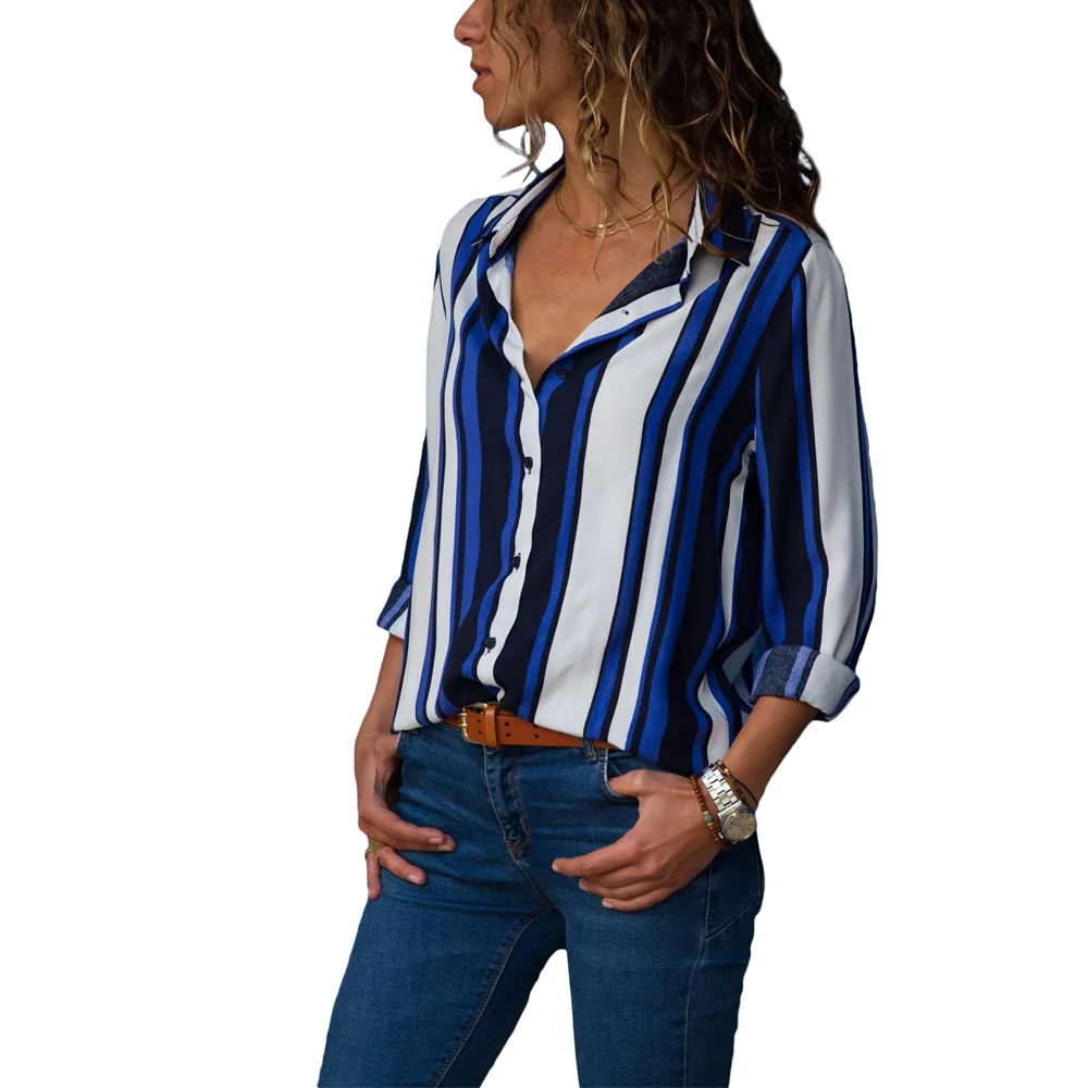 Blue-White-Striped-Long-Sleeve-Button-Down-Shirt-LC251153-105-1