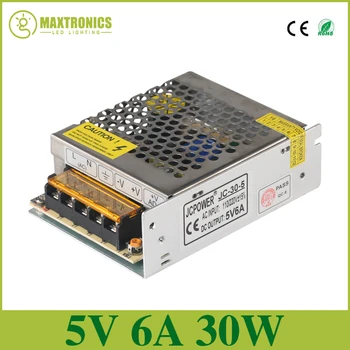 Best quality 5V 6A 30W Switching Power Supply Driver for LED Strip AC 110-240V Input to DC 5V free shipping
Best quality 5V 6A 30W Switching Power Supply Driver for LED Strip AC 110-240V Input to DC 5V free shipping