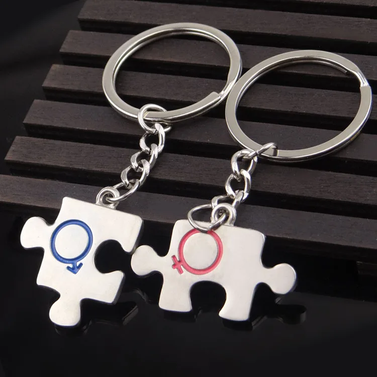 Couple Keychain Gifts for Husband Wife Him Her Puzzle Keychain Set of 2 Key Ring Charm Valentines Day Wedding MT-0010
Couple Keychain Gifts for Husband Wife Him Her Puzzle Keychain Set of 2 Key Ring Charm Valentines Day Wedding MT-0010