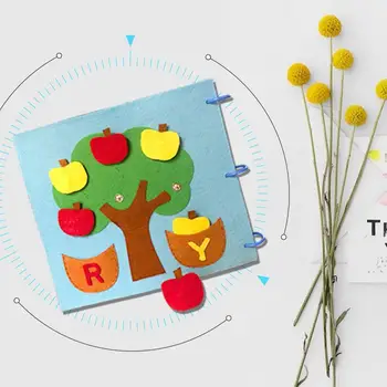 Baby Early Education Cloth Book Picture Book DIY Quiet Book Children's Puzzle Cognitive Enlightenment Toy
Baby Early Education Cloth Book Picture Book DIY Quiet Book Children's Puzzle Cognitive Enlightenment Toy