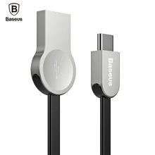 Baseus Zinc-alloy USB Type C Cable Fast Charging Data Sync Charger USB 3.1 Type-c Cable For Xiaomi mi5 ZUK Z2 Z1 LG G5 HTC 10