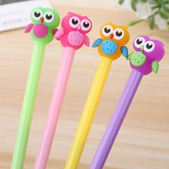 1 Pcs Cartoon Cute Owl 0.5mm Gel Pen Student Animal Kawaii School Writing Supplies Escolar Office Signature Pens Stationery
1 Pcs Cartoon Cute Owl 0.5mm Gel Pen Student Animal Kawaii School Writing Supplies Escolar Office Signature Pens Stationery