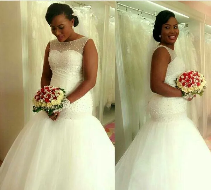 Pearl Beading Sleeveless Vintage White Wedding Dress 2020 Mermaid Style Trumpet Wedding Dresses Wedding Gown Bride Dress
Pearl Beading Sleeveless Vintage White Wedding Dress 2020 Mermaid Style Trumpet Wedding Dresses Wedding Gown Bride Dress