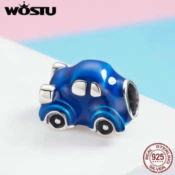 WOSTU New Arrival 100% 925 Sterling Silver Bright Blue Car Beads Fit Charm Bangles & Bracelets Original Jewelry Making FIC957
WOSTU New Arrival 100% 925 Sterling Silver Bright Blue Car Beads Fit Charm Bangles & Bracelets Original Jewelry Making FIC957