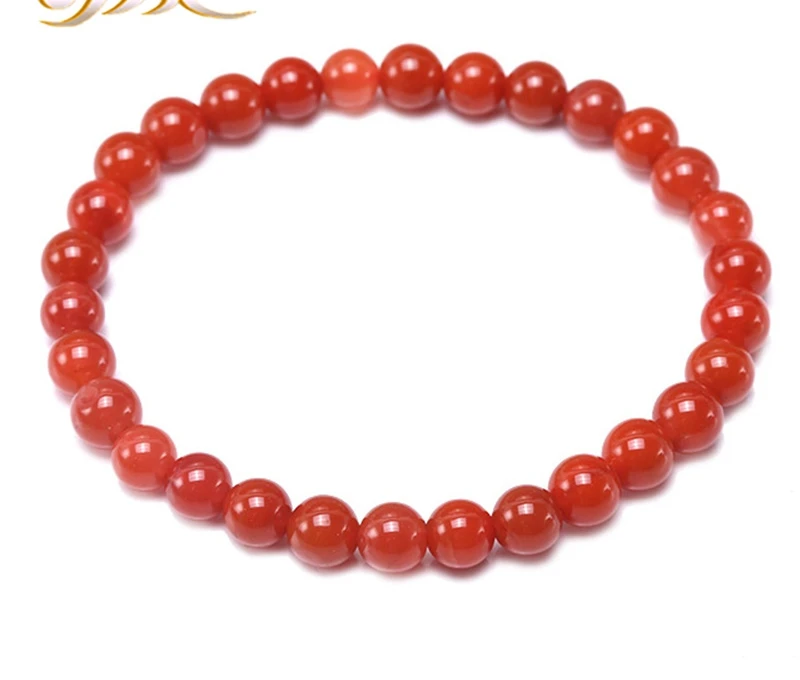 Natural Agate Bracelets for Women 6-7mm Red Agate Prayer Beads Buddhist Bracelet Women Men Jewelry 8"-Selected Nanhong Agate
Natural Agate Bracelets for Women 6-7mm Red Agate Prayer Beads Buddhist Bracelet Women Men Jewelry 8"-Selected Nanhong Agate
