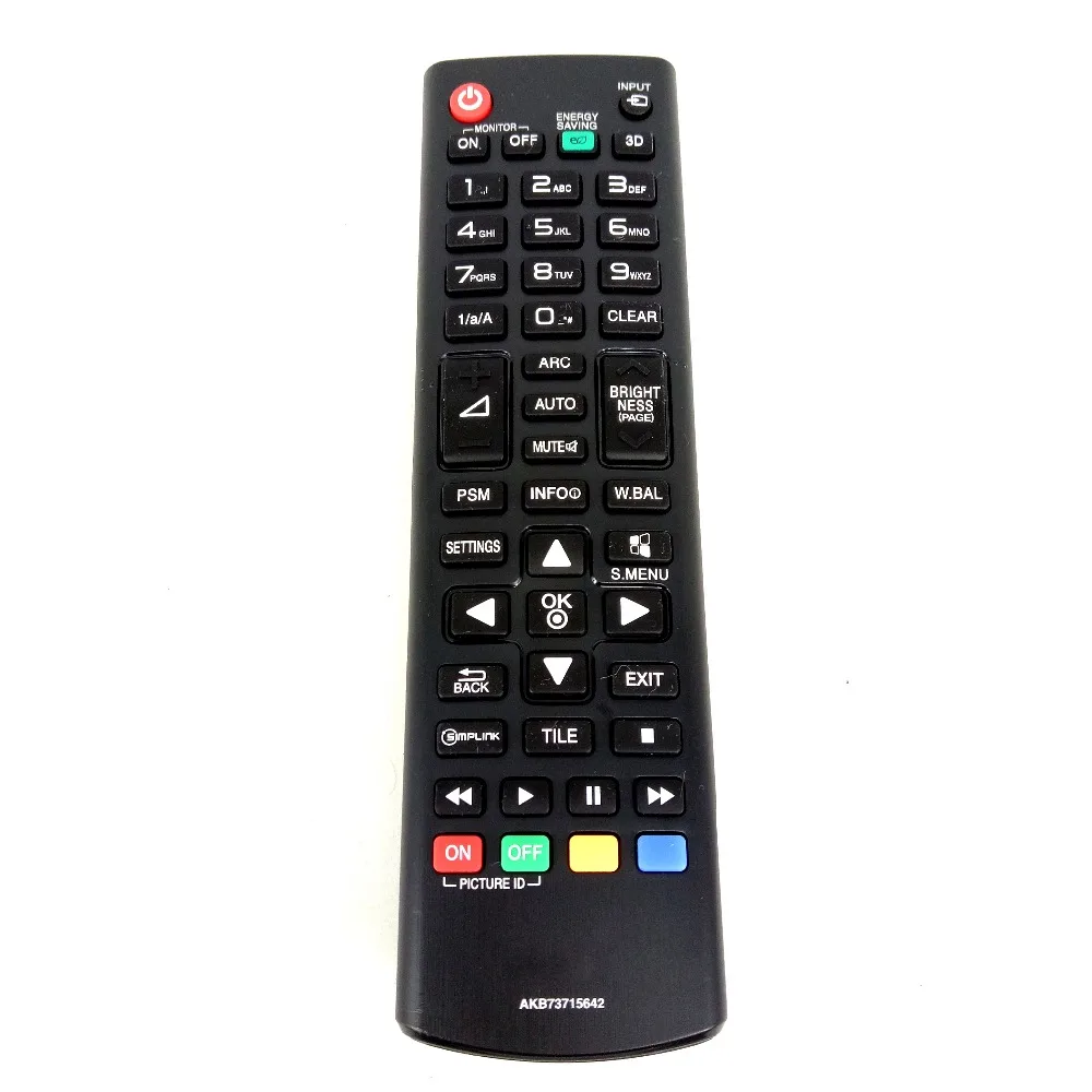 NEW Original for LG Various LED TV Remote control AKB73715642 FOR for 42WL30MS-D 47WL30MS-D 55WL30MS-D 60WL30MS-D IP338
NEW Original for LG Various LED TV Remote control AKB73715642 FOR for 42WL30MS-D 47WL30MS-D 55WL30MS-D 60WL30MS-D IP338