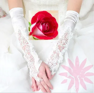 Lace long girl princess dancing performance party gloves accessory red white color
Lace long girl princess dancing performance party gloves accessory red white color