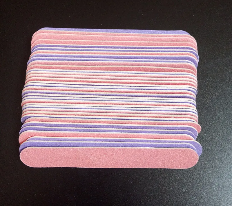 2019 New! 100pcs double color 85mm nail files Pink&Purple wood Nail File 180/240 Disposable Manicure Tools.
2019 New! 100pcs double color 85mm nail files Pink&Purple wood Nail File 180/240 Disposable Manicure Tools.