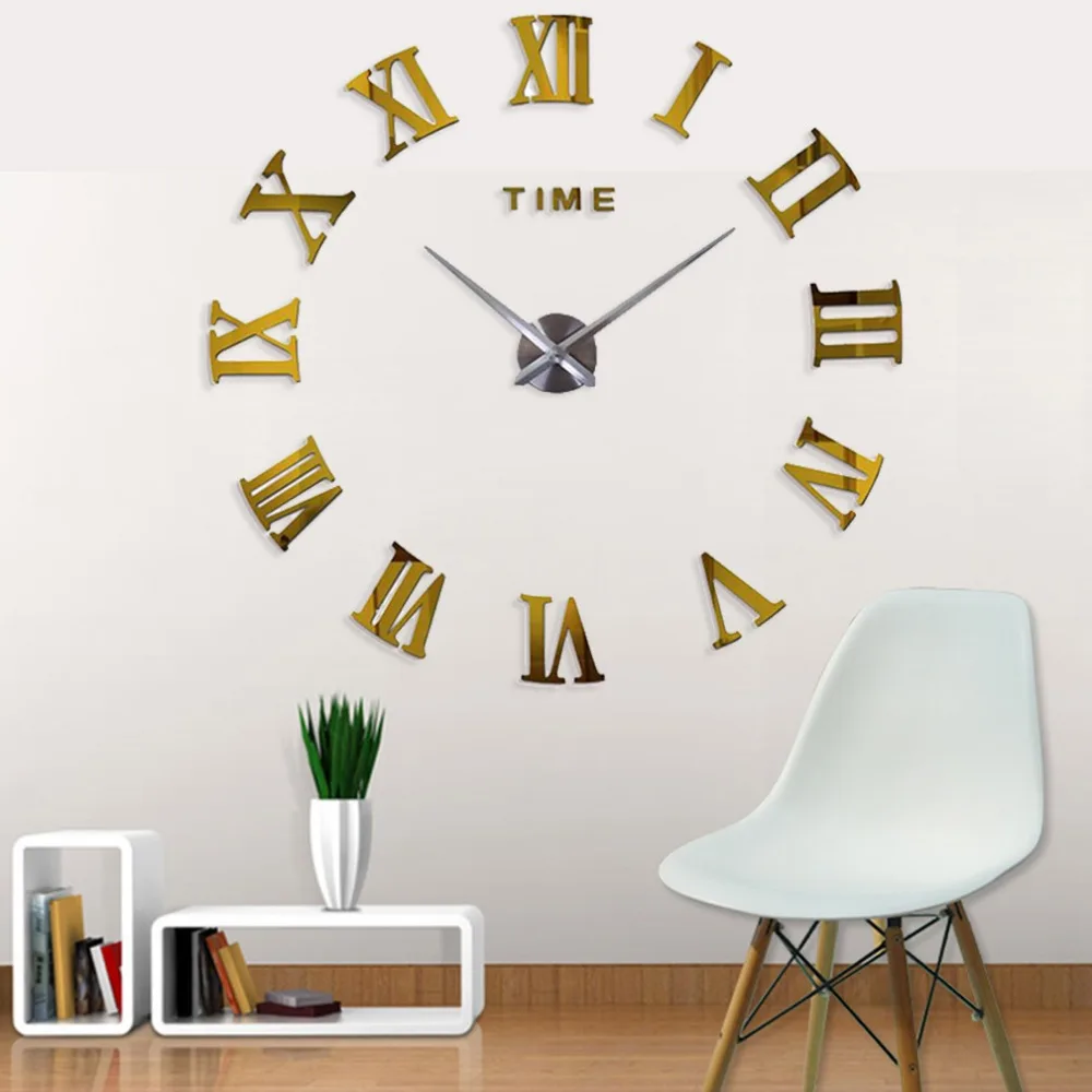 2017 Wall Clock Mirror Wall Clock Modern Design Large Wall Clocks DIY Sticker Wall Clock Unique Gift reloj saat Home Decoration
2017 Wall Clock Mirror Wall Clock Modern Design Large Wall Clocks DIY Sticker Wall Clock Unique Gift reloj saat Home Decoration
