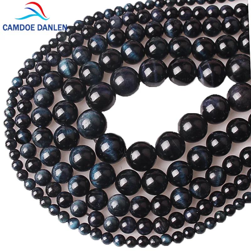 Natural Stone Dark Blue Tiger Eye Agates Round Loose Beads 4 6 8 10 12MM Pick Size DIY Beads For Jewelry Making Wholesale
Natural Stone Dark Blue Tiger Eye Agates Round Loose Beads 4 6 8 10 12MM Pick Size DIY Beads For Jewelry Making Wholesale