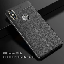 For Xiaomi Mi Mix 2S Case Shockproof Soft TPU Phone Case For Xiaomi Mix 2s Mix2s Mi mix 2s Leather Phone Silicone Back Cover(China)