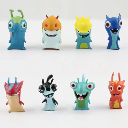 Free Shipping 1 Set Retail 8pcs/set New Movie Cartoon 5cm Slugterra Pvc Action Figures Children Toys Gifts
Free Shipping 1 Set Retail 8pcs/set New Movie Cartoon 5cm Slugterra Pvc Action Figures Children Toys Gifts