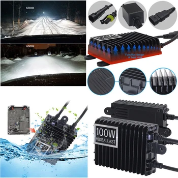 Slim Car Xenon External Lights Headlights 6000K Universal Auto High Quality Accessory
Slim Car Xenon External Lights Headlights 6000K Universal Auto High Quality Accessory