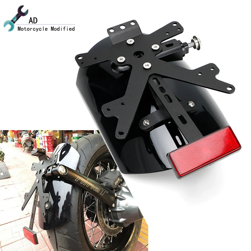 For BMW R9T R Nine T R1200 2016 2015 Rear Fender Bracket mudguard with LED License plate Light Motorcycle Accessories
For BMW R9T R Nine T R1200 2016 2015 Rear Fender Bracket mudguard with LED License plate Light Motorcycle Accessories