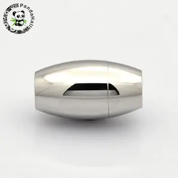5/6mm 2Sets Oval 304 Stainless Steel Magnetic Clasps for Jewelry Making DIY Accessories Craft Findings, Stainless Steel Color
5/6mm 2Sets Oval 304 Stainless Steel Magnetic Clasps for Jewelry Making DIY Accessories Craft Findings, Stainless Steel Color