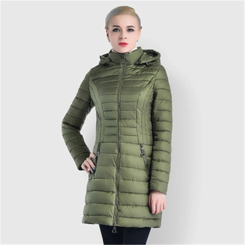 Women winter hooded warm coat Army green Overcoat cotton padded jacket female long parka womens wadded Outerwear J695
Women winter hooded warm coat Army green Overcoat cotton padded jacket female long parka womens wadded Outerwear J695