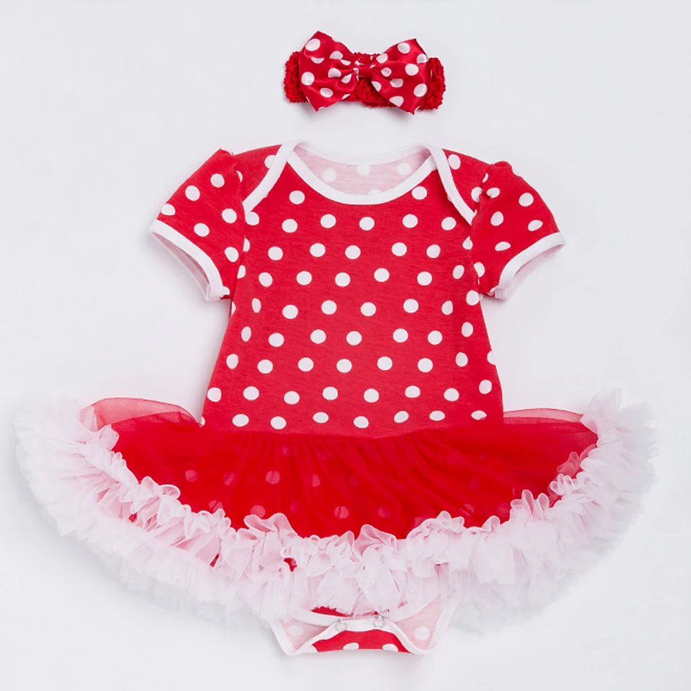 Baby Girl Rompers Sets Polka Dot Tutu Romper Dress/Jumpsuit Birthday Christmas Clothing Suit for Newborn Girls Free Shipping
Baby Girl Rompers Sets Polka Dot Tutu Romper Dress/Jumpsuit Birthday Christmas Clothing Suit for Newborn Girls Free Shipping