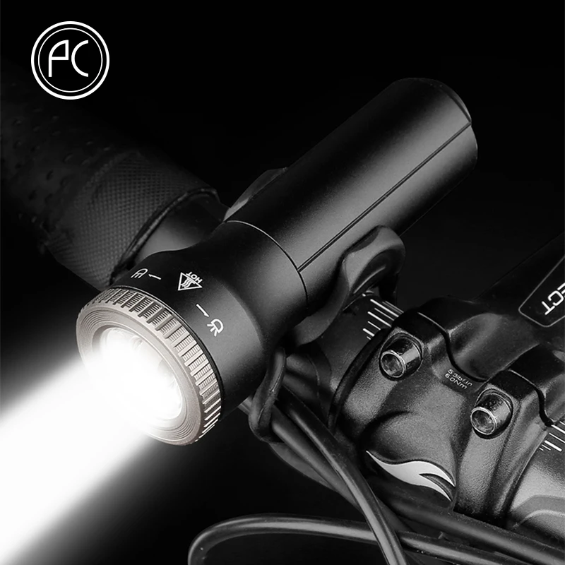 PCycling Bicycle Light Aluminum Alloy Waterproof MTB Road Bike Flashlight 1800mAh Built-in Battery USB Charge Portable Headlight 
PCycling Bicycle Light Aluminum Alloy Waterproof MTB Road Bike Flashlight 1800mAh Built-in Battery USB Charge Portable Headlight