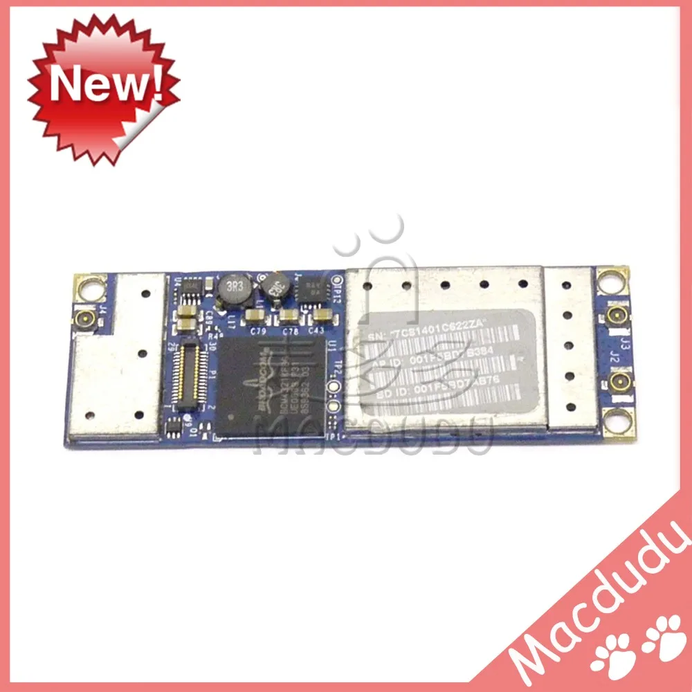 Беспроводная Wi-Fi-карта BCM94321COEX2 для Macbook Air 13 дюймов A1237 A1304 BCM94321COEX2
Беспроводная Wi-Fi-карта BCM94321COEX2 для Macbook Air 13 дюймов A1237 A1304 BCM94321COEX2