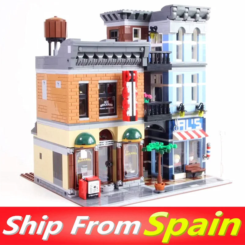 30008 2262Pcs Detective's Office 15042 Building Blocks Toys City Street Compatible 10264 10246 creator
30008 2262Pcs Detective's Office 15042 Building Blocks Toys City Street Compatible 10264 10246 creator