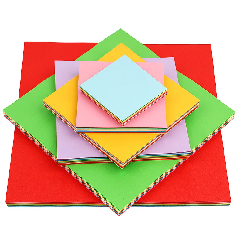 50pcs Square Origami Paper 10 colors Papers Kids Handmade DIY Scrapbooking Craft Decoration Origami paper-cut material
50pcs Square Origami Paper 10 colors Papers Kids Handmade DIY Scrapbooking Craft Decoration Origami paper-cut material