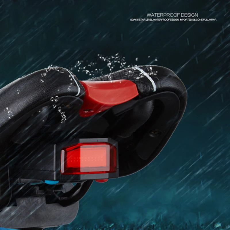 Waterproof Bicycle Taillights With Anti-theft Alarm USB Rechargeable LED Wireless Remote Control Bike Rear Light Bike Tail Light
Waterproof Bicycle Taillights With Anti-theft Alarm USB Rechargeable LED Wireless Remote Control Bike Rear Light Bike Tail Light