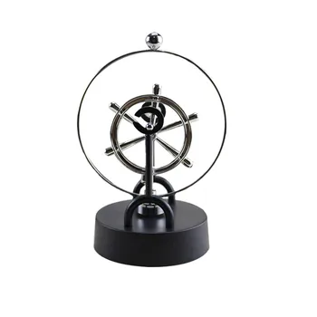 Desktop Decor Electromagnetic Pendulum Figurines Perpetual Instrument Model Figurine Home Decoration Newton Cradle Crafts
Desktop Decor Electromagnetic Pendulum Figurines Perpetual Instrument Model Figurine Home Decoration Newton Cradle Crafts