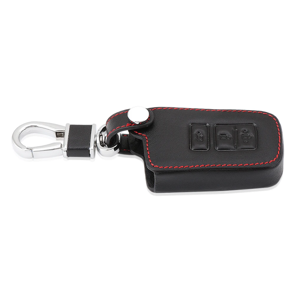 Hot Sale Genuine Leather Case Cover For Toyota Camry Avalon rav4 for Highlander Land Cruiser Car Key 3 Button Shell bag | Автомобили и