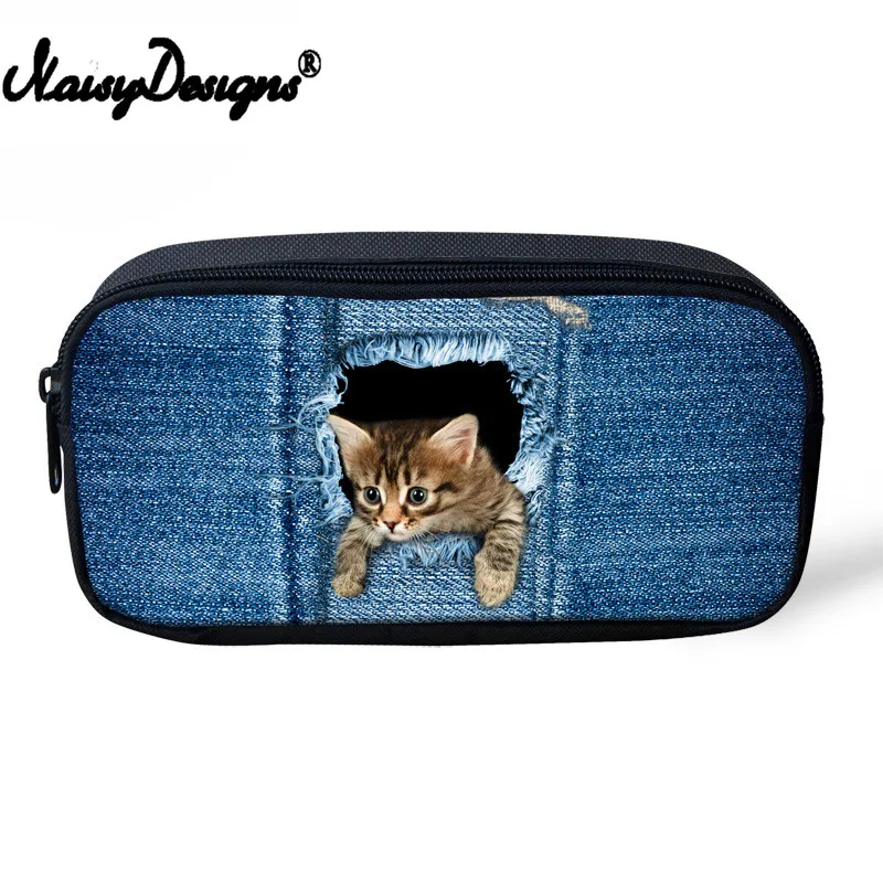 Pencil Case for Girls Boys Denim 3D Dog Cat Animal Kids Pen Box Women Cosmetic Bag Child School Supplies Stationery
Pencil Case for Girls Boys Denim 3D Dog Cat Animal Kids Pen Box Women Cosmetic Bag Child School Supplies Stationery