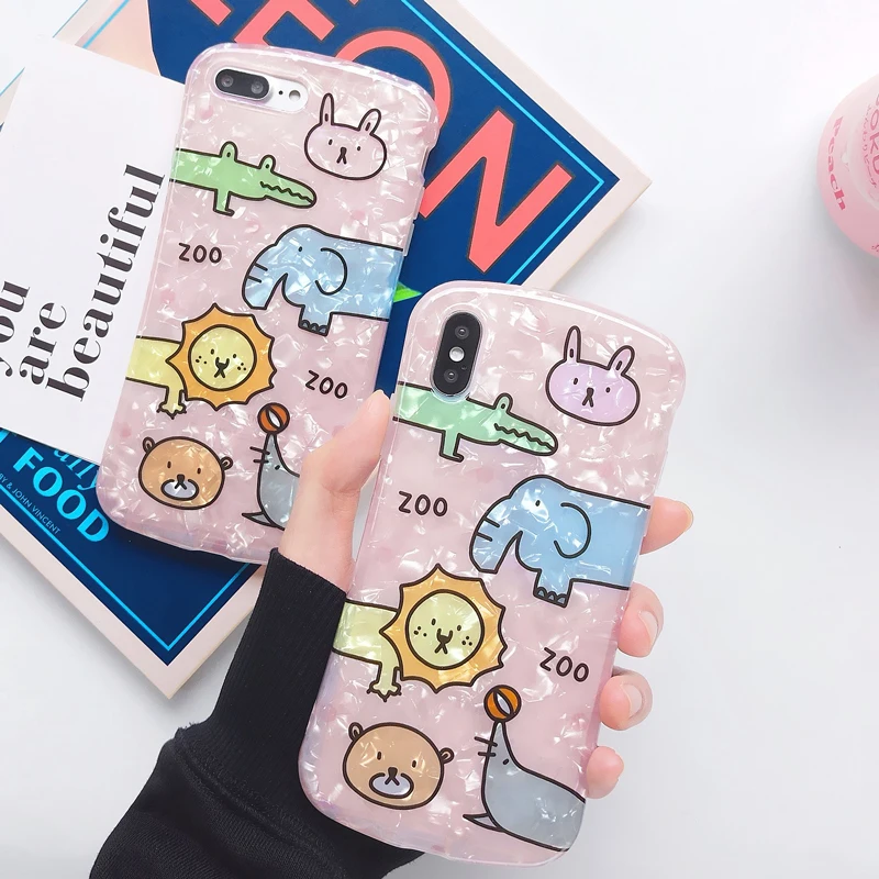 Cute Glitter phone case for iphone 7 Plus kawaii pattern cases For Iphone XR XS MAX 6 6s 8 soft tpu silicon back cover case Capa
Cute Glitter phone case for iphone 7 Plus kawaii pattern cases For Iphone XR XS MAX 6 6s 8 soft tpu silicon back cover case Capa