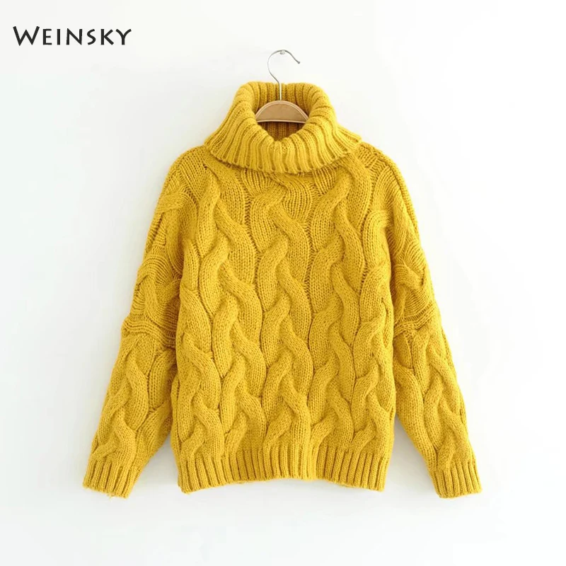 Weinsky Casual Women Knitted Sweater And Pullovers Full Sleeve White And Yellow Ladies Sweater Women Winter 2018 Female Fashion
Weinsky Casual Women Knitted Sweater And Pullovers Full Sleeve White And Yellow Ladies Sweater Women Winter 2018 Female Fashion