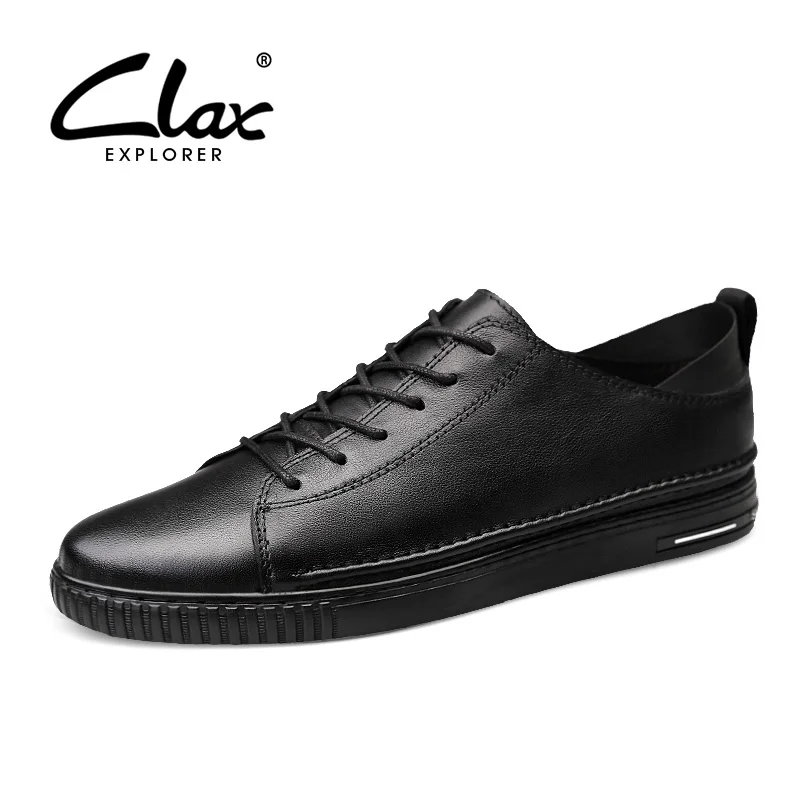 CLAX Man Shoes Genuine Leather Men's Casual Shoe White Male Leather Sneakers Fashion Walking Footwear
CLAX Man Shoes Genuine Leather Men's Casual Shoe White Male Leather Sneakers Fashion Walking Footwear