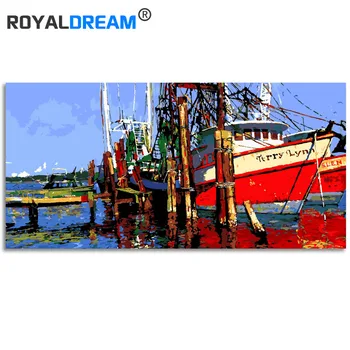 ROYALDREAM Port Landscape DIY Digital Oil Painting By Numbers Europe Abstract Canvas Painting For Living Room Wall Art
ROYALDREAM Port Landscape DIY Digital Oil Painting By Numbers Europe Abstract Canvas Painting For Living Room Wall Art
